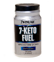 7-Keto Fuel fr�n Twinlab. 7-keto Fuel �r ett h�gdoserat tillskott i kapselform.