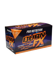 Burn FX fr�n Pro Nutrition. Burn FX �r en god bruspulverdryck som �kar din energi och prestation under tr�ningen.