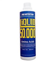 Amino Liquid 50.0000 fr�n Pro Nutrition. Kollagen �r viktigt f�r ben, leder och ligament. Amino Liquid 50.000 tas l�tt upp av kroppen.