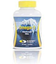 Arctic Omega-3 fr&aring;n Svenskt Kosttillskott. H&ouml;gkvalitativ fiskolja med h&ouml;g halt nyttiga omega-3 fettsyror. V&aring;r tids kanske viktigaste tillskott.
