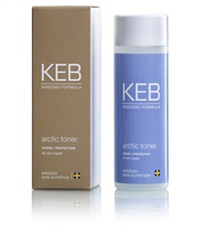Arctic Toner fr�n KEB Swedish Formula. KEB Arctic Toner har fuktgivande egenskaper och ger din hy en uppfriskande och fr�sch k�nsla.