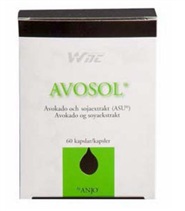 Avosol fr�n WNT.  Inneh�ller ASU� som �r ett helt naturligt extrakt baserat p� avokado och soja