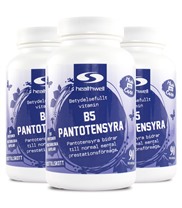 B5 Pantotensyra 3-pack, H�lsa & V�lm�ende - HealthWell