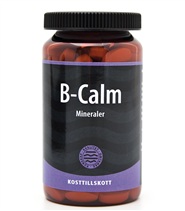 B Calm fr�n Hela Pharma. Utan mineraler fungerar inte vitaminer som de ska. Det �r �ven viktigt att man kombinerar mineraler r�tt s� att de samverkar.