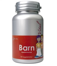 BarnVital  fr�n Alpha Plus. BarnVital inneh�ller en v�l avv�gd kombination av vitaminer och mineraler. De smakar gott utan en massa on�diga tillsatser.