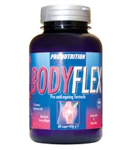 Body Flex fr�n Pro Nutrition. Body Flex inneh�ller hyaluronsyra och kollagen som naturligt finns i kroppens leder.