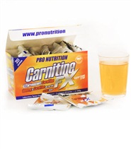 Carnitine FX fr�n Pro Nutrition. Karnitin i en god bruspulverdryck som g�r det smidigt att f�rt�ra i samband med fysisk aktivitet.