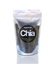 Chia fr�n EKO fr�n Superfruit. Chiafr�n fr�n Superfruit inneh�ller en av v�ra rikaste vegetabiliska k�llor till Omega-3!