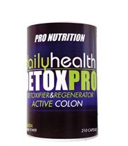 Detox Pro fr�n Pro Nutrition. Tillsammans med sunda matvanor och regelbunden fysisk aktivitet f�r produkten b�st effekt.