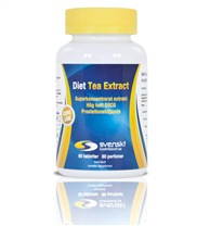 Diet Green Tea, Fettf�rbr�nning - Svenskt Kosttillskott
