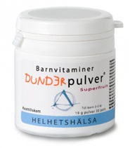 Dunderpulver barnvitaminer, H�lsa & V�lm�ende - Helhetsh�lsa