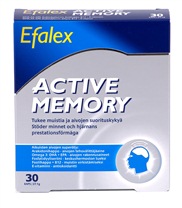 Efalex Active Memory, H�lsa & V�lm�ende - Midsona