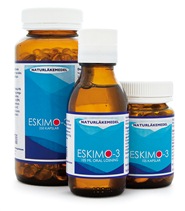 Eskimo-3 flytande fr�n Cardinova. Eskimo-3 �r en svensk kvalitetsprodukt som  �r en naturlig och stabil fiskolja som inneh�ller omega-3 fettsyror.