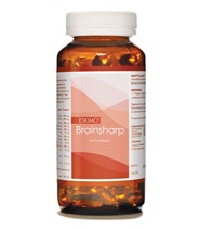 Eskimo Brainsharp  fr�n Cardinova. Nu finns det forskning som pekar p� sambandet mellan omega 3 intag (fr�mst DHA) och bibeh�llandet av hj�rnans och �gats normala funktioner.