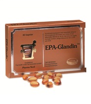 EPA-Glandin med omega-3 fr�n Pharma Nord. I EPA-Glandin har man valt att anv�nda fettsyrorna EPA och DHA i deras fria form, s� att de kan upptas direkt i kroppen.