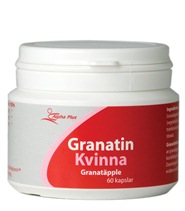 Granatin Kvinna, H�lsa & V�lm�ende - Alpha Plus