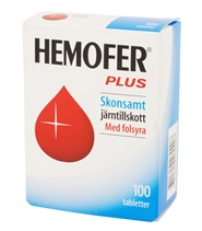 Hemofer Plus 100 tabletter