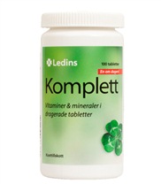 Komplett med Järn 100 tabletter