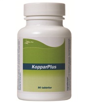 KopparPlus, Vitaminer och mineraler - Alpha Plus