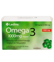 Ledins Omega-3 1000mg 120 kapslar