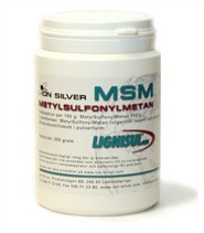 Lignisul MSM fr�n Ion Silver. MSM hj�lper kroppen framst�lla proteinerna kollagen och keratin vilka bygger upp bl.a brosk, senor, hj�rna, bindv�v och muskler.