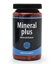 Mineral plus fr�n Hela Pharma. Mineraler �r grundstenar f�r m�nga av kroppens funktioner. Nya mineraler m�ste tillf�ras varje dag f�r att ers�tta de vi har f�rbrukat.