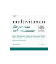 Multivitamin f�r Gravida, H�lsa & V�lm�ende - New Nordic