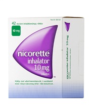 Nicorette Inhalator, 10 mg, H�lsa & V�lm�ende - Nicorette