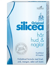 Original Silicea fr�n Octean. Orginal Silicea �r som en naturtalang f�r h�r, hud och naglar!
Ett tillskott fullsp�ckat med Kisel.