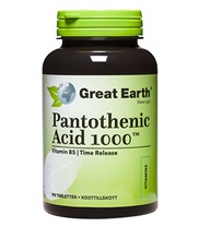 Pantothenic Acid, H�lsa & V�lm�ende - Great Earth