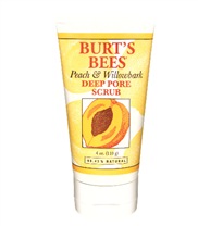 Peach and Willowbark Deep Pore Scrub, Kroppsv�rd & Sk�nhet - Burts Bees