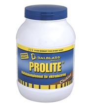 Prolite fr�n Dalblads. Prolite �r ett m�ttande m�ltidskomplement f�r viktnedg�ng med en bra balans av n�rings�mnen