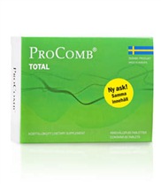 ProComb Total fr�n ProComb. ProComb Total bygger p� 6 �rs svensk forskning och 5 �rs utprovning och bidrar till en hormonell h�lsa!