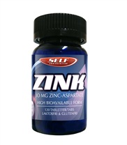 Self Zink, Vitaminer och mineraler - Self Omninutrition