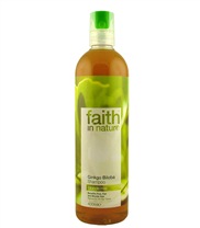 Shampoo Ginkgo Biloba, Kroppsv�rd & Sk�nhet - Faith in Nature
