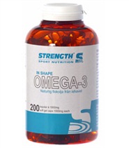 Strength Omega-3 200 kapslar
