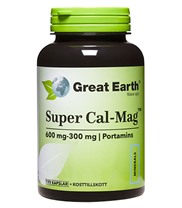 Super Cal-Mag 600-300, Vitaminer och mineraler - Great Earth