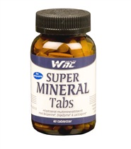 Super Mineral Tabs fr�n WNT. H�gdoserat tillskott av mineraler