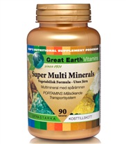 Super Multi Minerals 90 tabletter