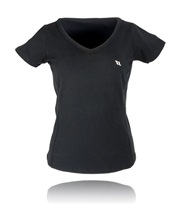 T-shirt V-ringad Back on Track, H�lsa & V�lm�ende - Back on Track