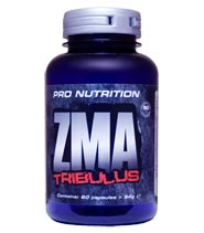 ZMA Tribulus fr�n Pro Nutrition. Tribulus Terrestris f�rst�rkt med viktiga mineraler