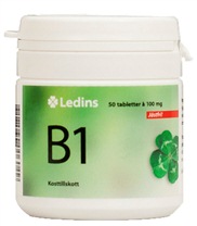 Vitamin B1 50 tabletter