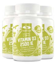 Vitamin D3 3-pack, H�lsa & V�lm�ende - HealthWell