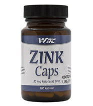Zink Caps 100 kapslar