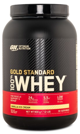 Miniatyrbild 100% Whey Gold Standard, Vanilla Ice Cream, 900 g