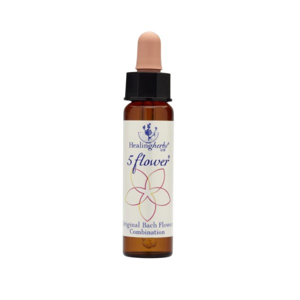 5 Flower Remedy Räddningsdroppar, 10 ml