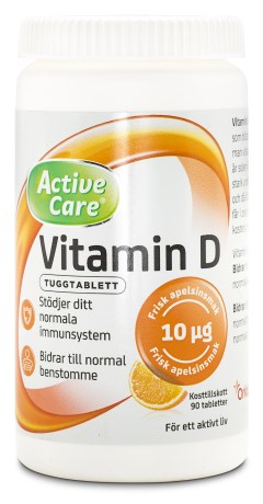 Miniatyrbild Active Care Vitamin-D Tuggtablett, 150 tabl