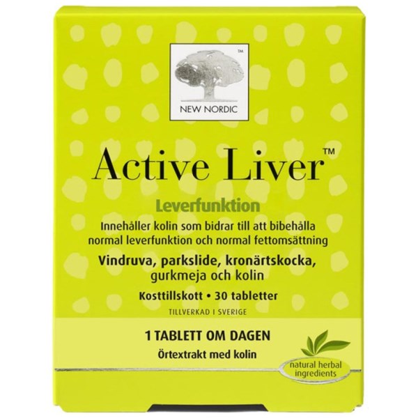 New Nordic Active Liver 30 tabl