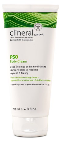 Miniatyrbild AHAVA Clineral Pso Body Cream, 200 ml