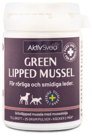 Miniatyrbild Aktiv Svea Green Lipped Mussel, 25 g